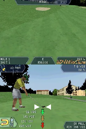 Tiger Woods PGA Tour 08 (Europe) (En,Fr) screen shot game playing